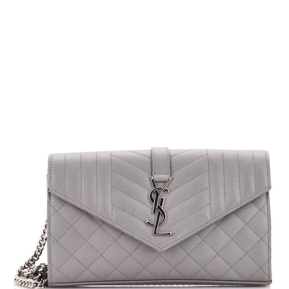 Saint Laurent Classic Chain Wallet #176747S14B - Picture 1 of 8